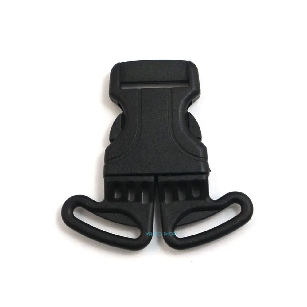 

5pcs Release Buckle Paracord Sliders Fasteners Webbing Bracelet Backpack Plastic K1
