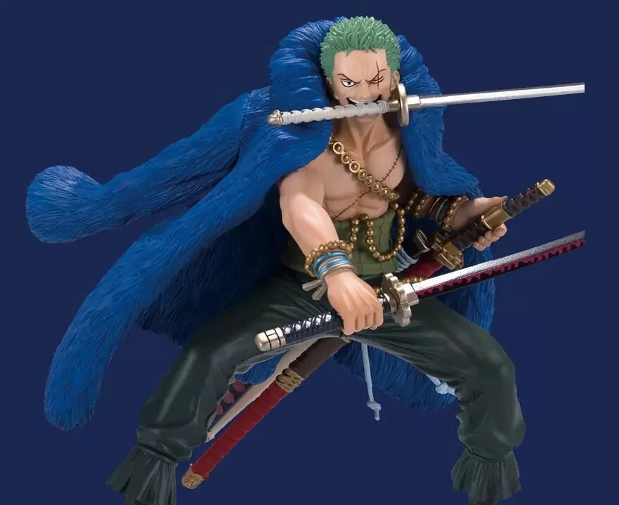 Tanie 9styl Anime jeden kawałek 20 rocznica Nami Luffy Brook Sanji Robin Chooper niebieskie ubrania Ver model z pcv figurka lalka zabawka