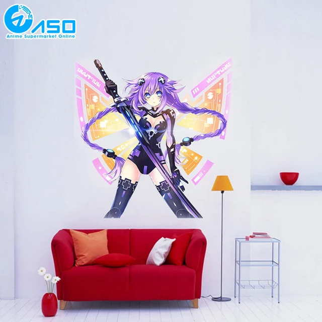 Anime Wall Art japanese anime wall sticker car sticker hyperdimension neptunia Anime Wall Art japanese anime wall sticker car sticker hyperdimension neptunia