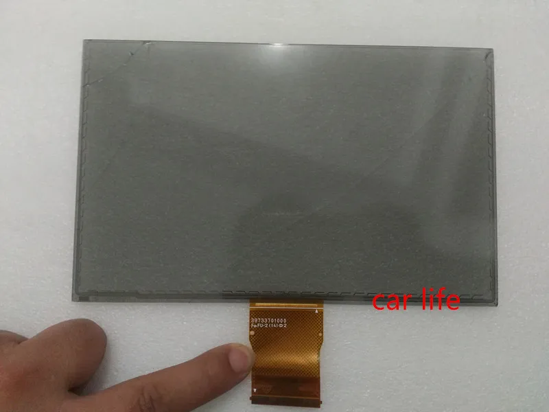 Perfect wholesale 100 pieces 60 pins 8 inch Black  glass  touch Screen panel Digitizer Lens for Edge SYNC3 car DVD GPS navigation 2