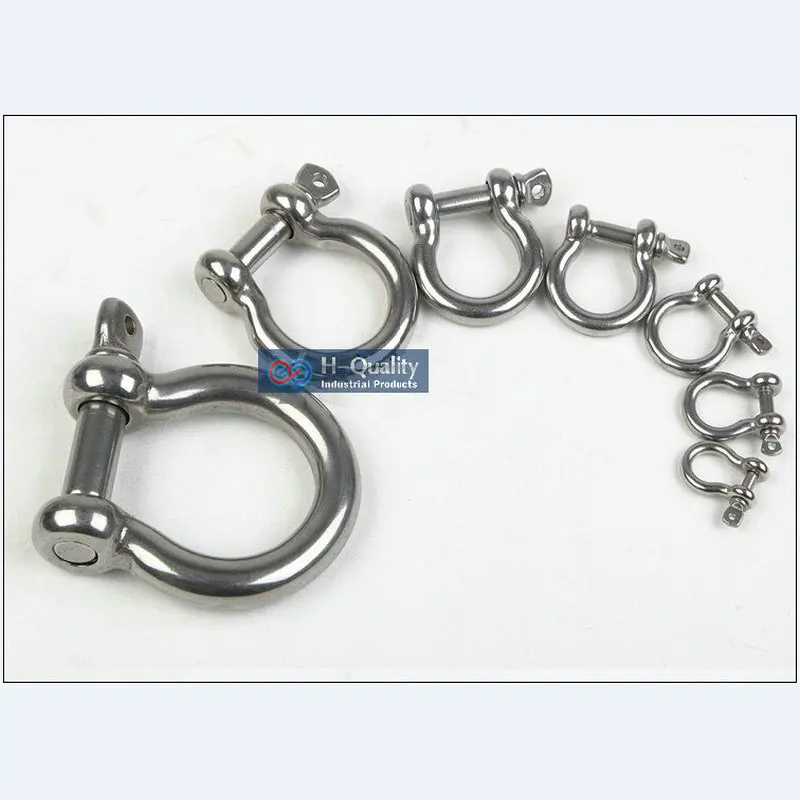 50 шт. M6 анкерные скобы из нержавеющей стали|anchor shackle|shackle stainlessshackles stainless steel |
