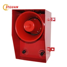 Alarme sonoro TGSG-06D 130dB tom de volume pode ser ajustado com parafuso inferior alarme anunciador sirene do alarme de segurança Industrial