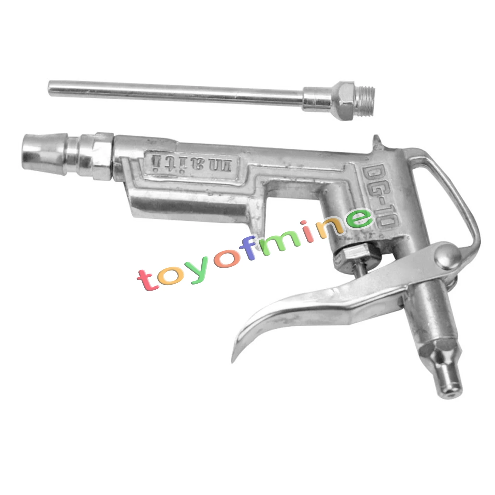 Air Compressor Dust Duster Trigger Handle 1/4" Compressed Nozzle Blow