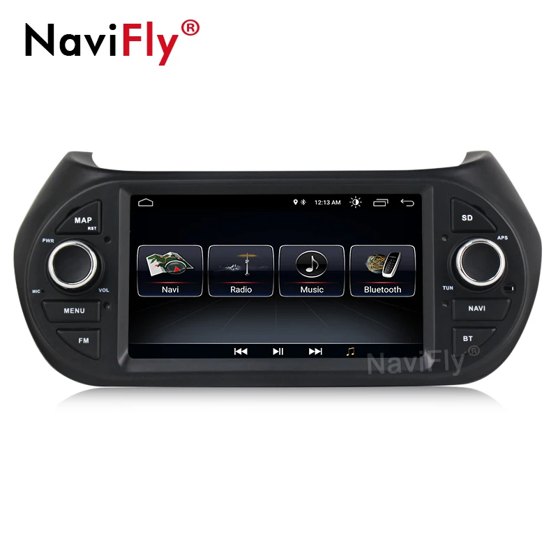 Sale Free shipping! Android 8.1 Car radio dvd Multimedia player For FIAT Fiorino Qubo Citroen Nemo Peugeot Bipper GPS Navi WIFI RDS 2