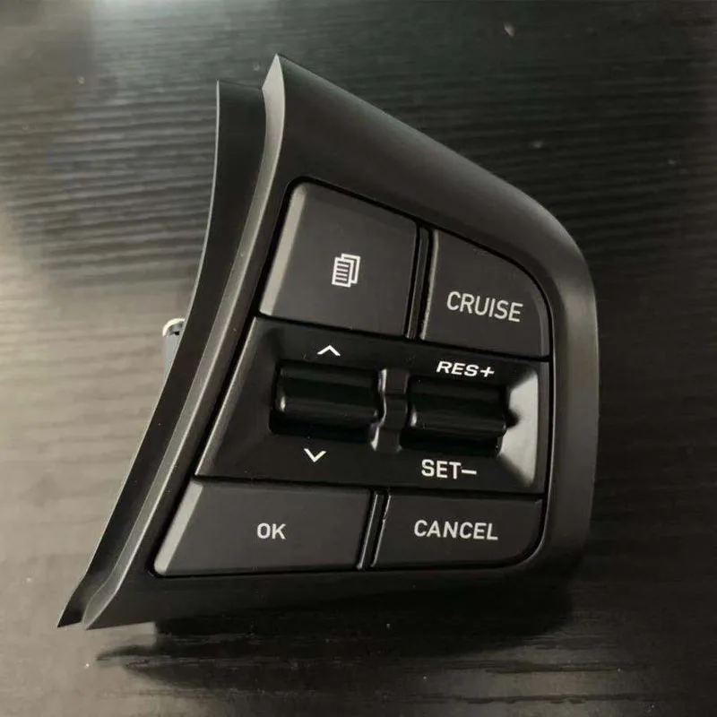 

Car Cruise Control steering wheel switch Auto Spare Parts steering wheel buttons for Hyundai IX35 2017 2018