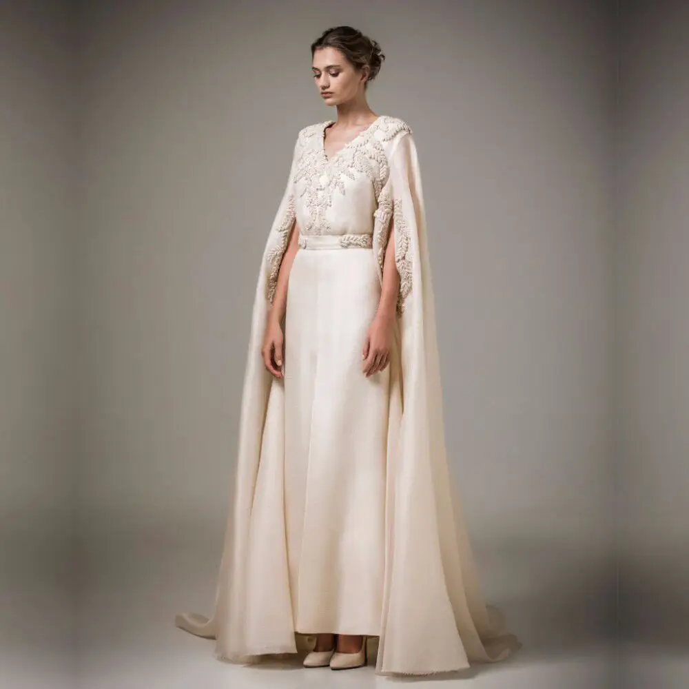 Vestido de festa longo robe de soiree вечернее официальное платье элегантное вечернее платье с длинными рукавами и кружевной аппликацией