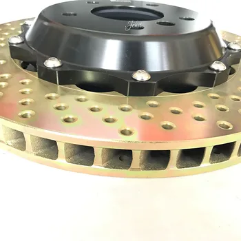 

Jekit 380mm*34mm big brake rotors Auto part disc for brembo18z red brake caliper car for Cadillac CTS front brake system