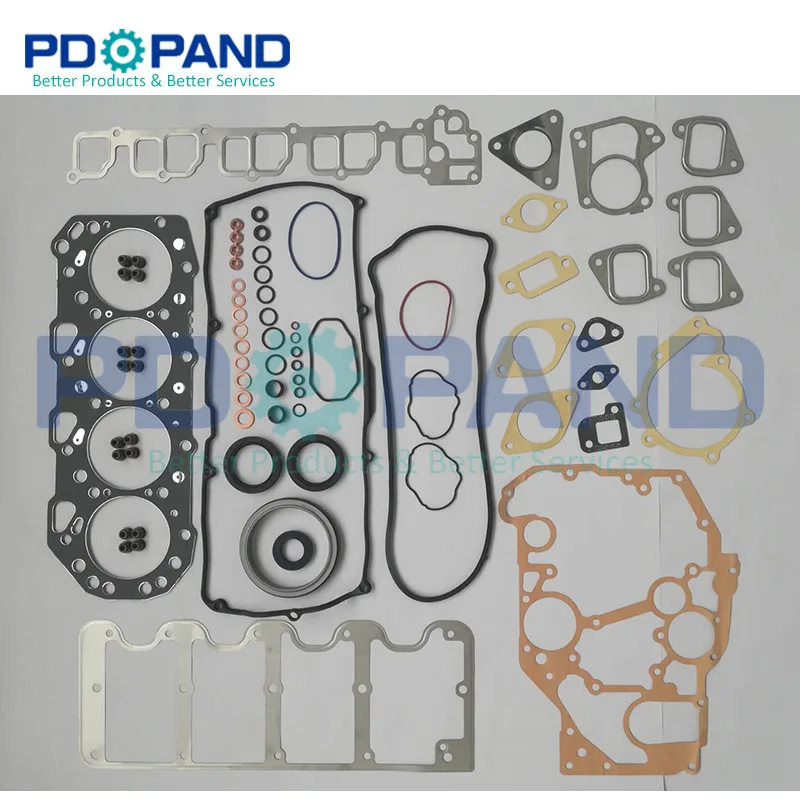 4JX1 4JX1T Engine Overhaul Rebuilding Gasket Kit for Isuzu Trooper for Opel Monterey for VAUXHALLMONTEREY Mk II 3.0TDI 1998-