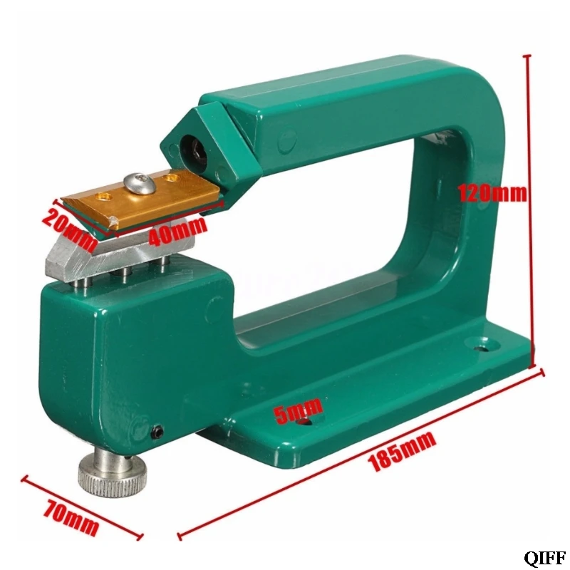 Прямая поставка и кожаных ремесел сплиттер Skiver пилинг машина кромки резки Skiving Лопата DIY APR29