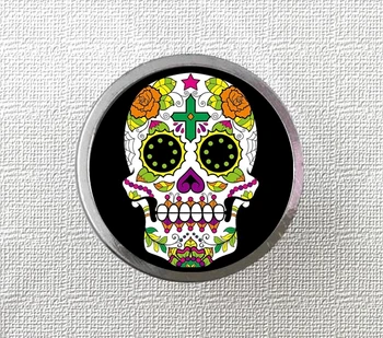 

Skull Head - Drawer Knobs Pulls Handles DIY Art Kitchen Cabinet Handle / Bronze/Silver/Copper Dresser Knobs furniture hardware