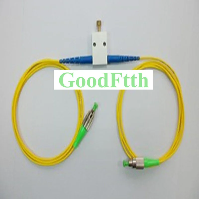 Оптоволоконный Регулируемый онлайн аттенюатор FC/APC-FC/APC SM GoodFtth VOA 20-30dB | Мобильные