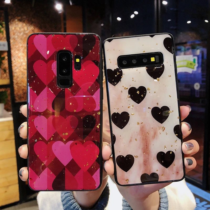 

Fashion Brand Cases Covers For Samsung Galaxy S8 S9 S10 e S10 Plus Case / Note 9 Note 8 Cover Coque Phone Funda