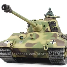 1:16 немецкий Король тигр хеншель пульт дистанционного управления боевой танк 3888a-1 HL Модернизированный металлический трек rc Танк