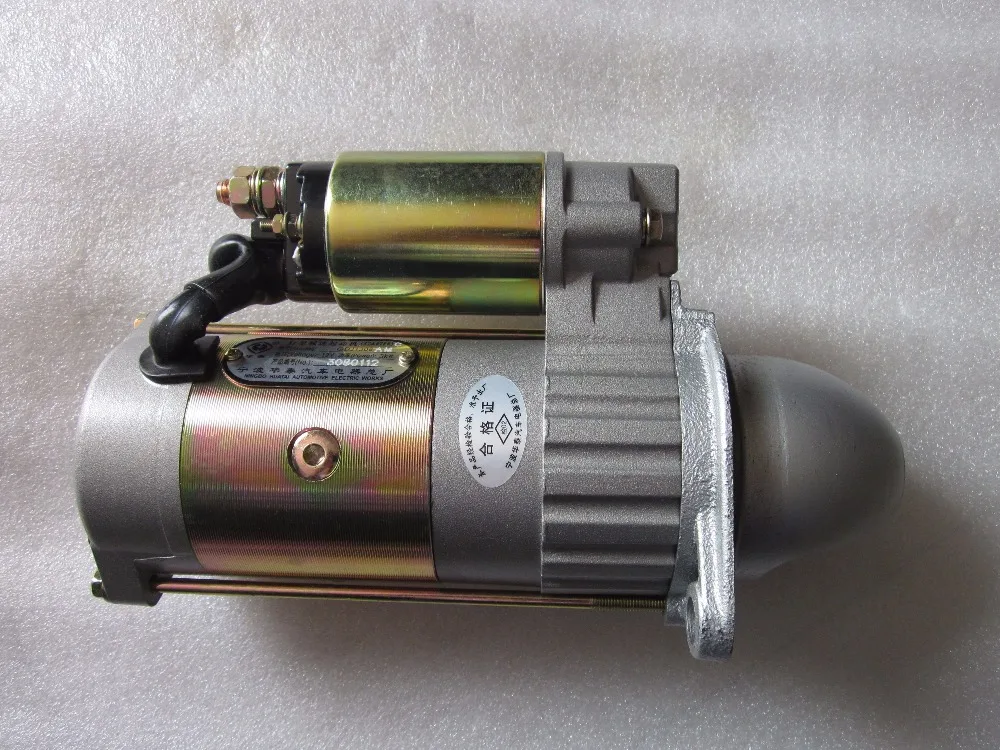 Fengshou Lenar 254 274II tractor parts,starter motor QD1308AM to replace old design QD1268, Part number:160.48.107 Fengshou Lenar 254 274II tractor parts,starter motor QD1308AM to replace old design QD1268, Part number:160.48.107