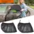 2шт S/M/L/XL Размер Автомобиля Солнцезащитный Козырек УФ-Защита Окна Автомобиля Солнцезащитный Козырек Боковая Занавеска Сетка Солнцезащитный Козырек Летняя Защита Оконная Крышка