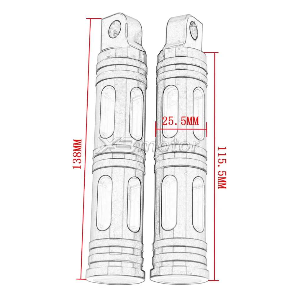 Мотоциклетные Алюминиевые Подножки с ЧПУ, подножки для Harley Sportster Iron XL 883 1200 883R 883C 883L Street XG 750 500