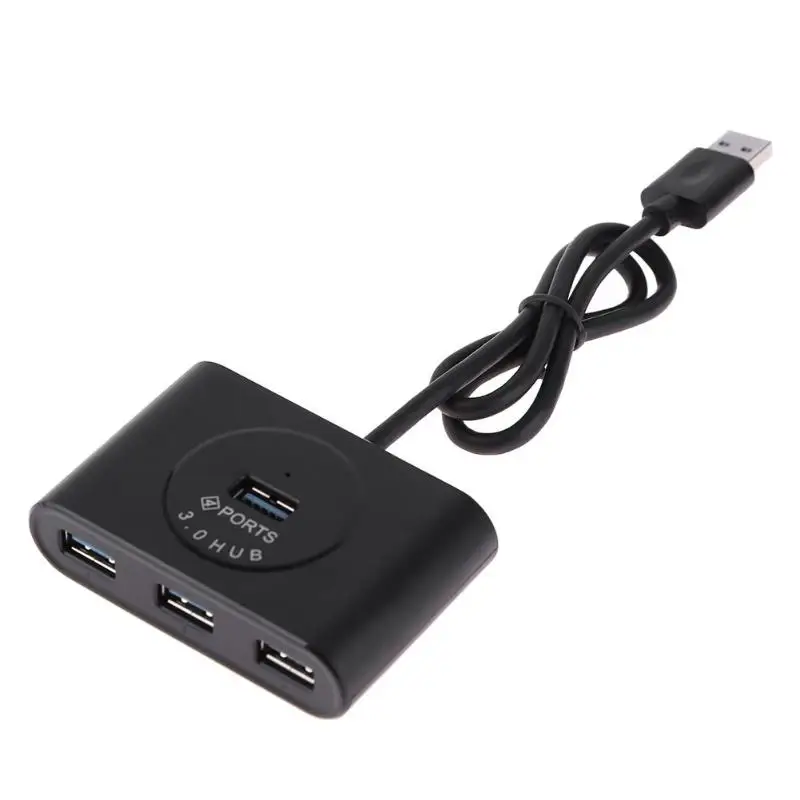 Аксессуары для ноутбуков высокая скорость 5 Гбит/с 4 порта USB 3,0 концентратор переходник разветвитель конвертер для ноутбука для Macbook