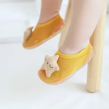 Весенняя обувь для малышей Повседневная сетчатая обувь для девочек и мальчиков Удобная Нескользящая детская обувь для малышей с мягкой подошвой