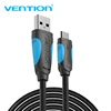 Vention-Cable USB tipo C de carga rápida, 2A, USB 3,1, Cable de datos de USB-C, tipo C, para Samsung, Huawei, ZUK, LG, Xiaomi 0,5 ► Foto 1/6