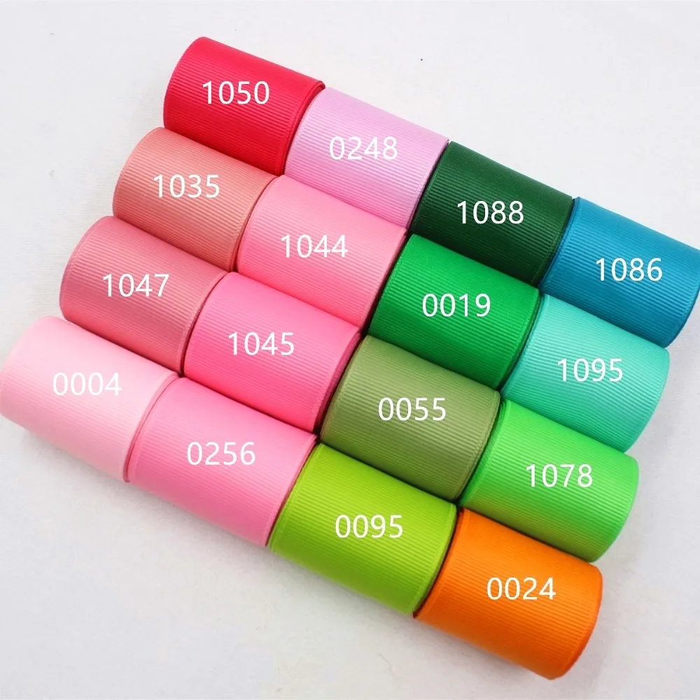 

169199 , 38mm Solid Color Grosgrain Ribbon 10 yards , DIY handmade clothing accessories , Jewelry & Accessories
