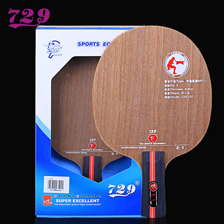 New Ritc 729 Friendship Z1 Table Tennis Racket Ping Pong Blade Bat