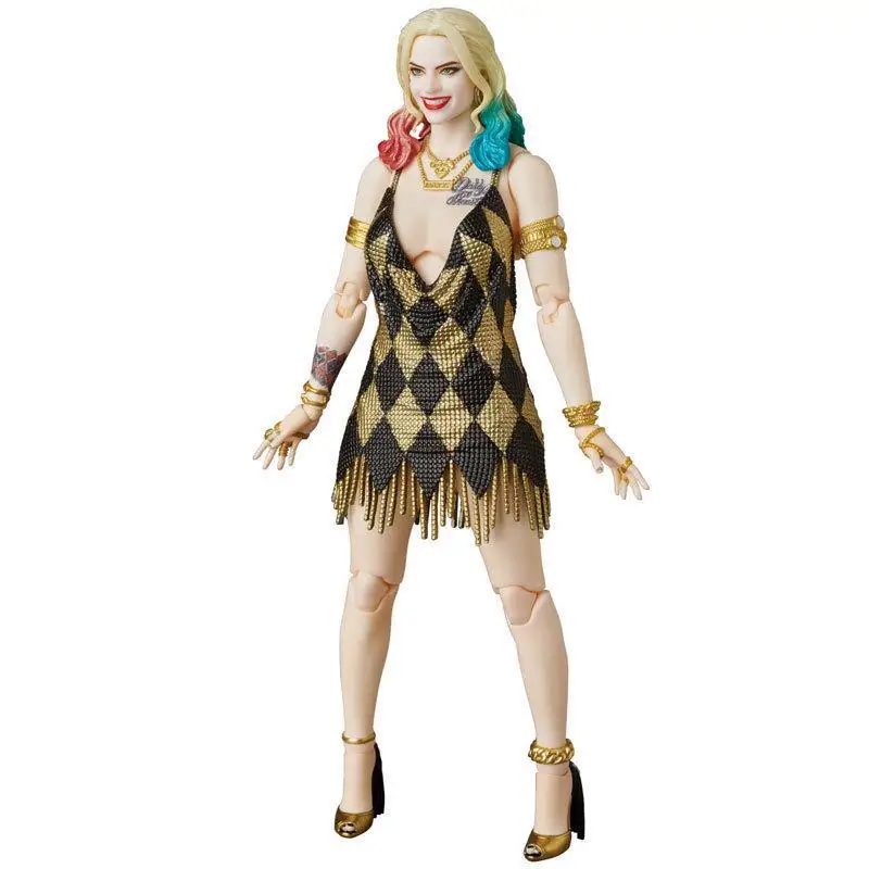 

DC Harley Quinn Action Figures MAF042 Suicide Squad BJD Model Toys 16cm