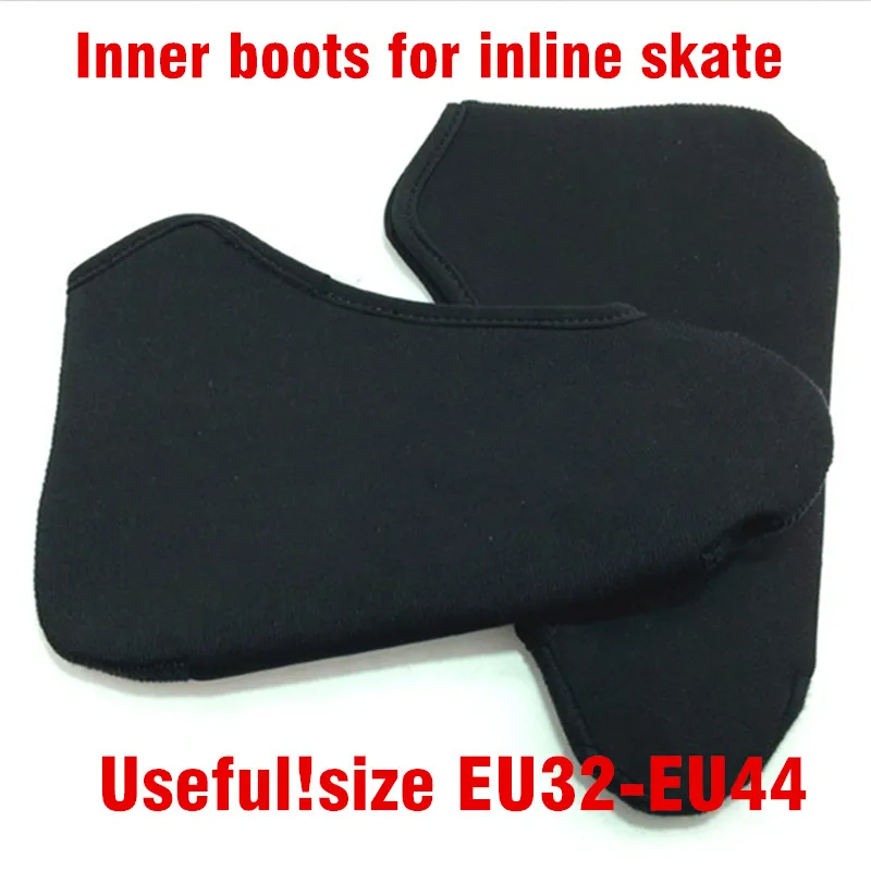 سرعة التزلج التمهيد بطانة الداخلية الأحذية لضبط واحد أو اثنين من حجم بطانة Fitable مضمنة سرعة الزلاجات الجورب طفل الكبار قطار