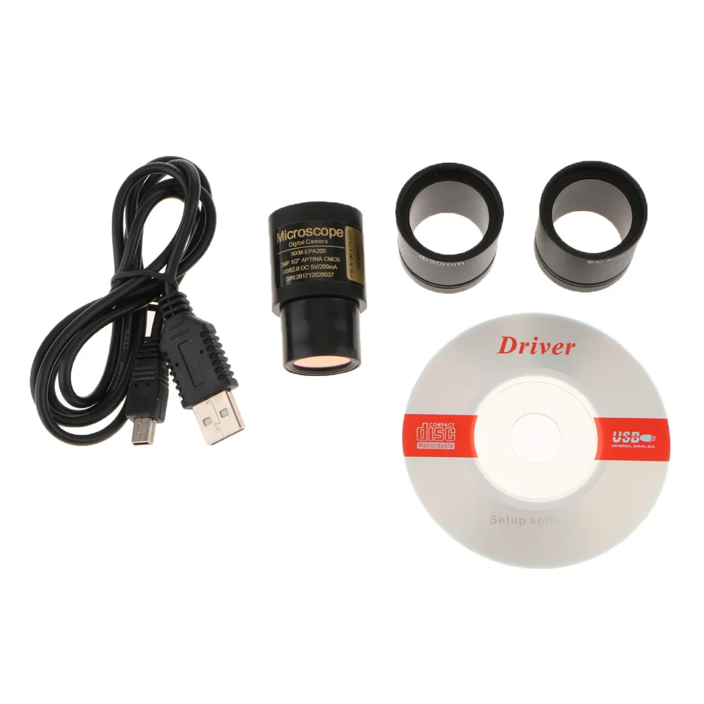 2.0MP HD USB to PC Digital Eyepiece Camera for Telescopes Microscopes