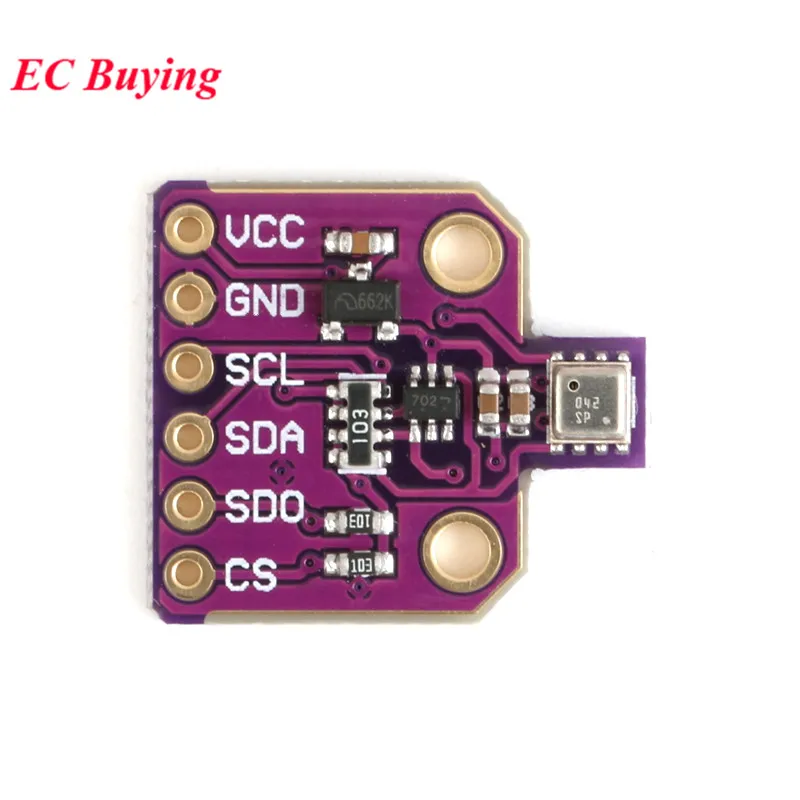 BME680 temperature and humidity temperature sensor module Air Pressure Sensor Pressure Height Development Board CJMCU-680 (6)