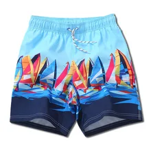 QIKE брендовые летние синие шорты, модные дышащие пляжные шорты мужские свободные повседневные штаны, большие размеры 3XL