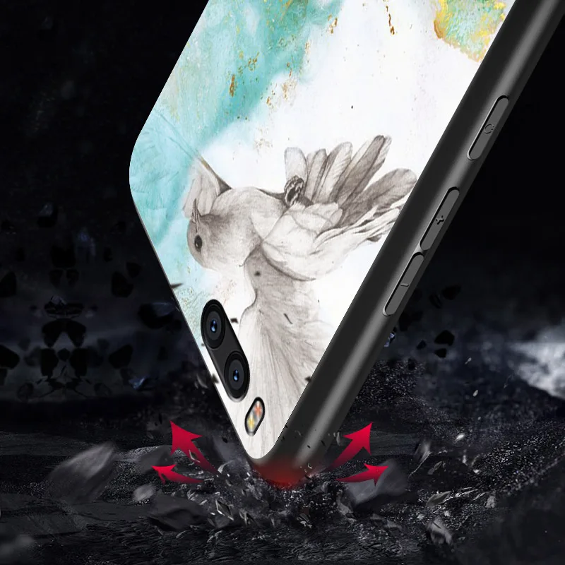 Чехол для Xiaomi Mi Note 3 роскошный защитный чехол из твердого закаленного стекла с