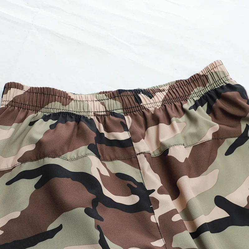 Новинка лета мужские пляжные камуфляжные военные шорты размера плюс для 60-140 кг подходит для талии 29-50 дюймов 92% полиэстер