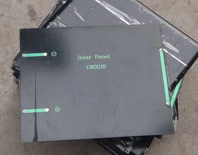 Высокое качество 2 Вт 6 в 330 мАч Солнечная Панель поликристаллический кремний эпоксидный DIY Мини Солнечная аккумуляторная батарея зарядное устройство для телефона