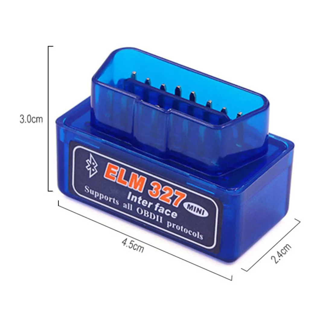 Диагностический инструмент для автомобиля Dewtreetali OBD2 V1.5 Bluetooth Mini Elm 327 V 1 5 OBD 2