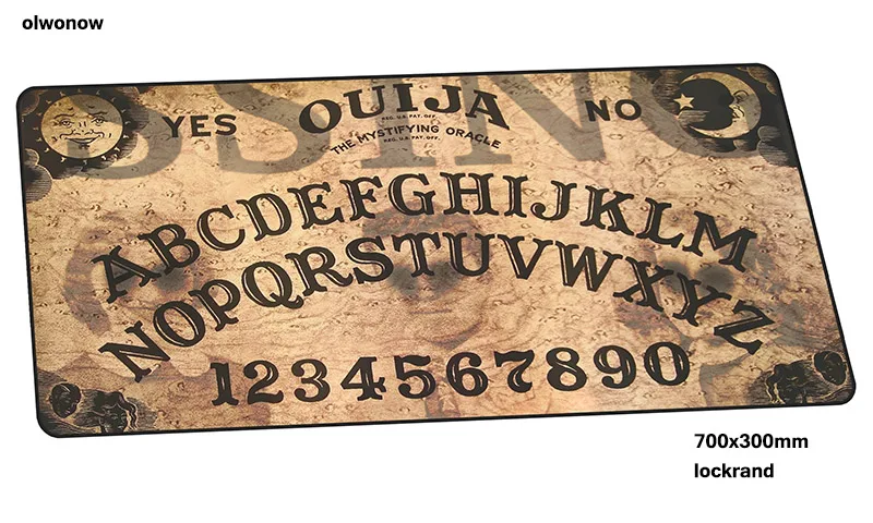 Ouija доска коврик для мыши геймер Domineering 700x300x2 мм notbook коврик для мыши игровой коврик для мыши профессиональный коврик для мыши стол для