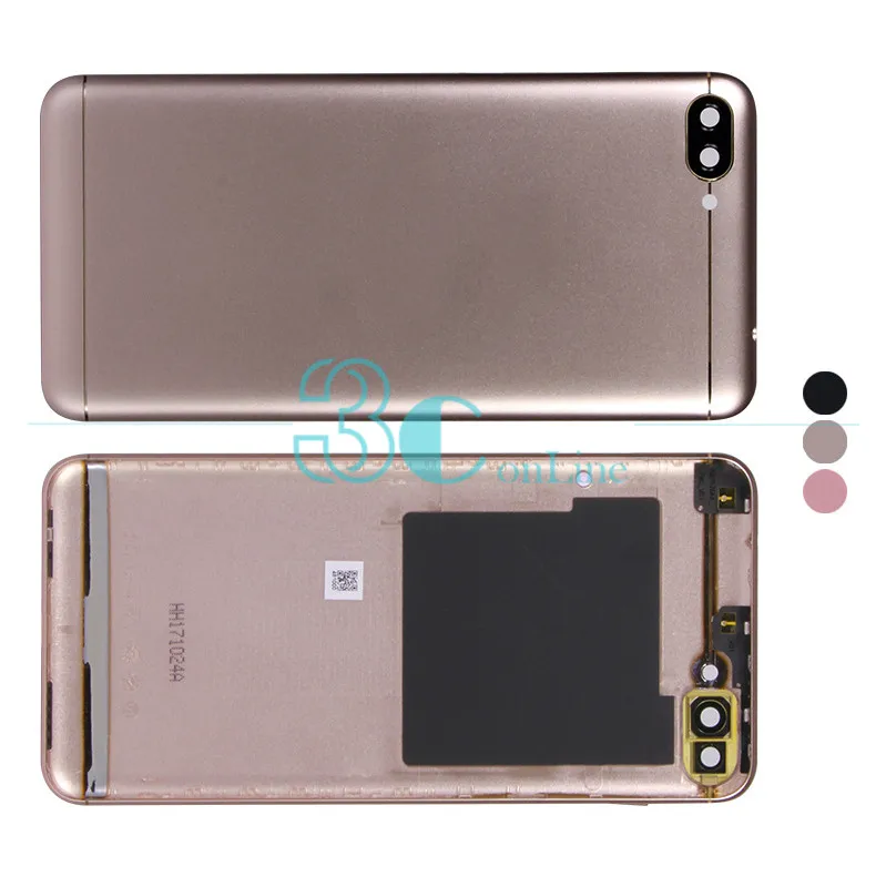 Для ZenFone 4 Max ZC520KL батарея задняя крышка корпус пластик PC + стекло камеры боковые