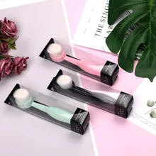 Портативная щетка для очищения лица Водонепроницаемая щетка для очистки лица глубокое очищение мягкое Отшелушивание удаление камедонов инструмент для ухода за кожей