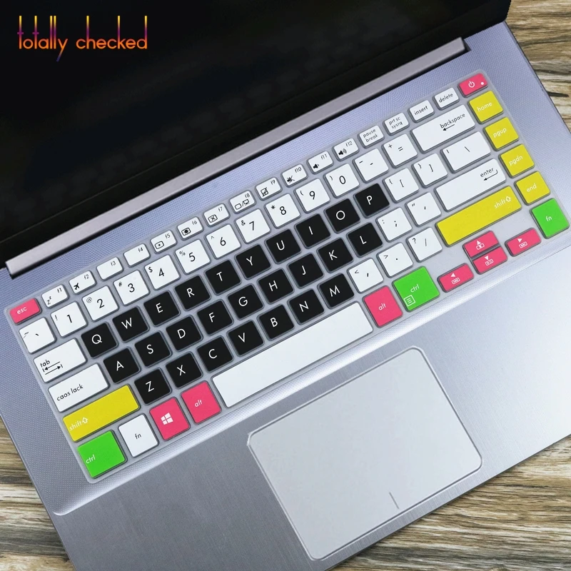 Силиконовая защитная накладка для клавиатуры кожного Покрова гвардии Vivobook X510 1" для Asus Vivo книга ASUS Vivo книга X510Uf X510Uq X510Un X510U