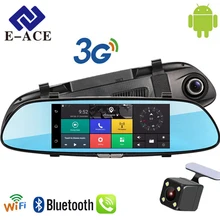 E ACE Auto GPS Navigation Tracker Car Dvr 3G Wifi Camera 7 Touch screen Android Navigators