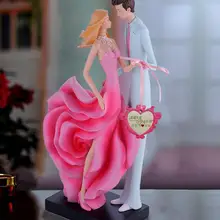 Красное домашнее розовое украшение для влюбленных День Святого Валентина Креативный Свадебный маленький подарок изделия из смолы с фабрики прямые продажи