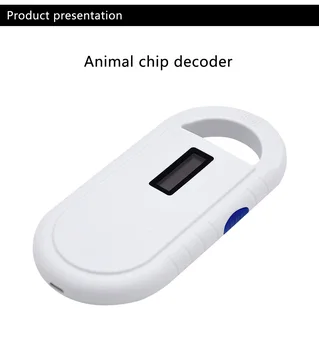 ISO11784 5 FDX-B zwierząt pet ID czytnik chip transponder USB urządzenie ręczne RFID mikrochip skaner dla psa koty koń tanie i dobre opinie Readell CN (pochodzenie) Pasywne Karty 5-12cm Odczytu zapisu Alien Karty Bezstykowe Karty IC 134 2 2 12x12 1 4X8mm