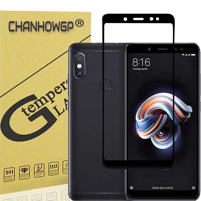Закаленное стекло с полным покрытием для Xiaomi Redmi Note 5 Global Note5A Prime Pro Защита экрана