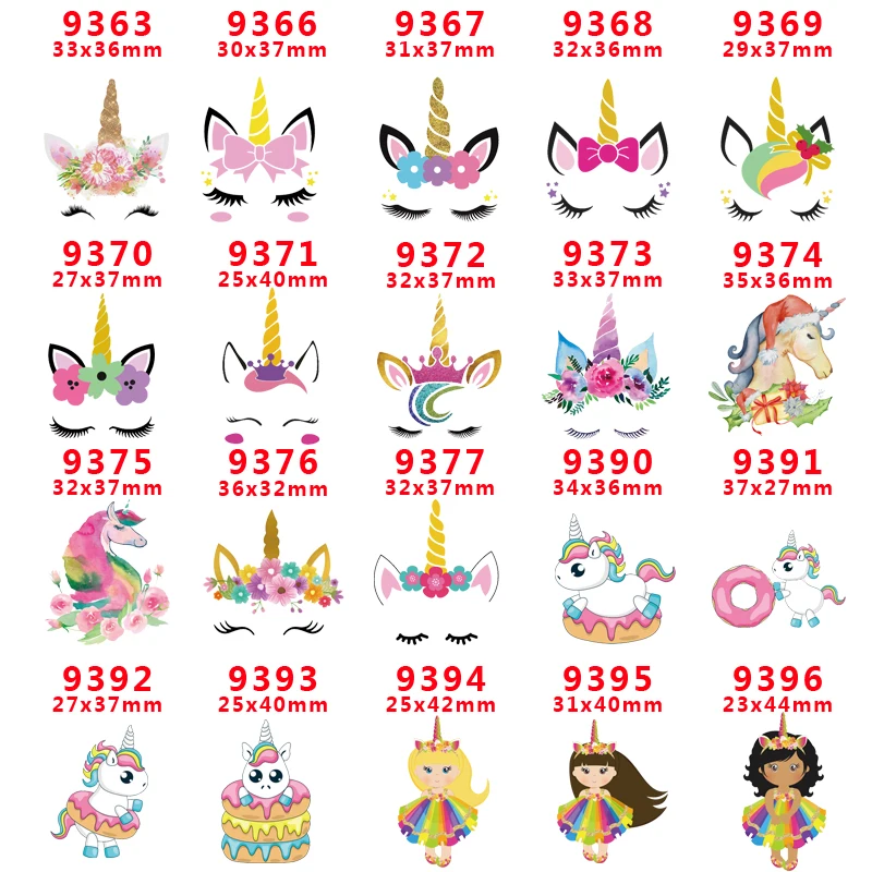 

DIY Craft Supplies cartoon character flat back planar resins 30 pieces. PR-9363-9396
