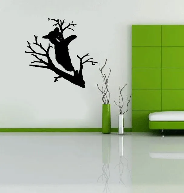 Bear In Tree decal cute Outdoor wall decals vinyl stickers home decor