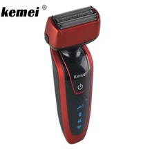 2016 Kemei Waterproof Electric Shavers for Men 3 in 1 Ways Beard Rechargeable Trimmer Afeitadora Rasoir Face Care Tools KM-5887