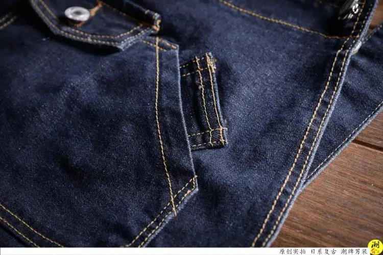 Новый Мужской Хлопковый джинсовый синий комбинезон шорты модные повседневные джинсы комбинезон в Корейском стиле черные джинсовые шорты