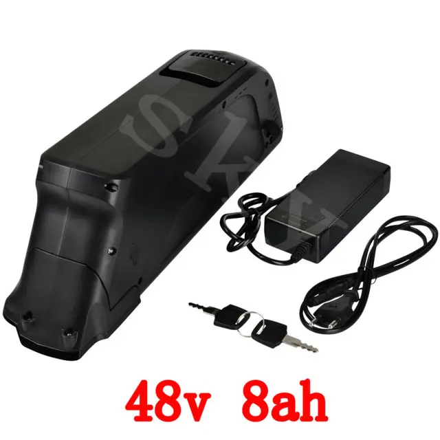 Best price at $293 Cheap New water bottle battery 500W Electric Bike lithium ion battery 48V 8AH Ebike Battery with USB Port 15A BMS 54.6V 2A charger