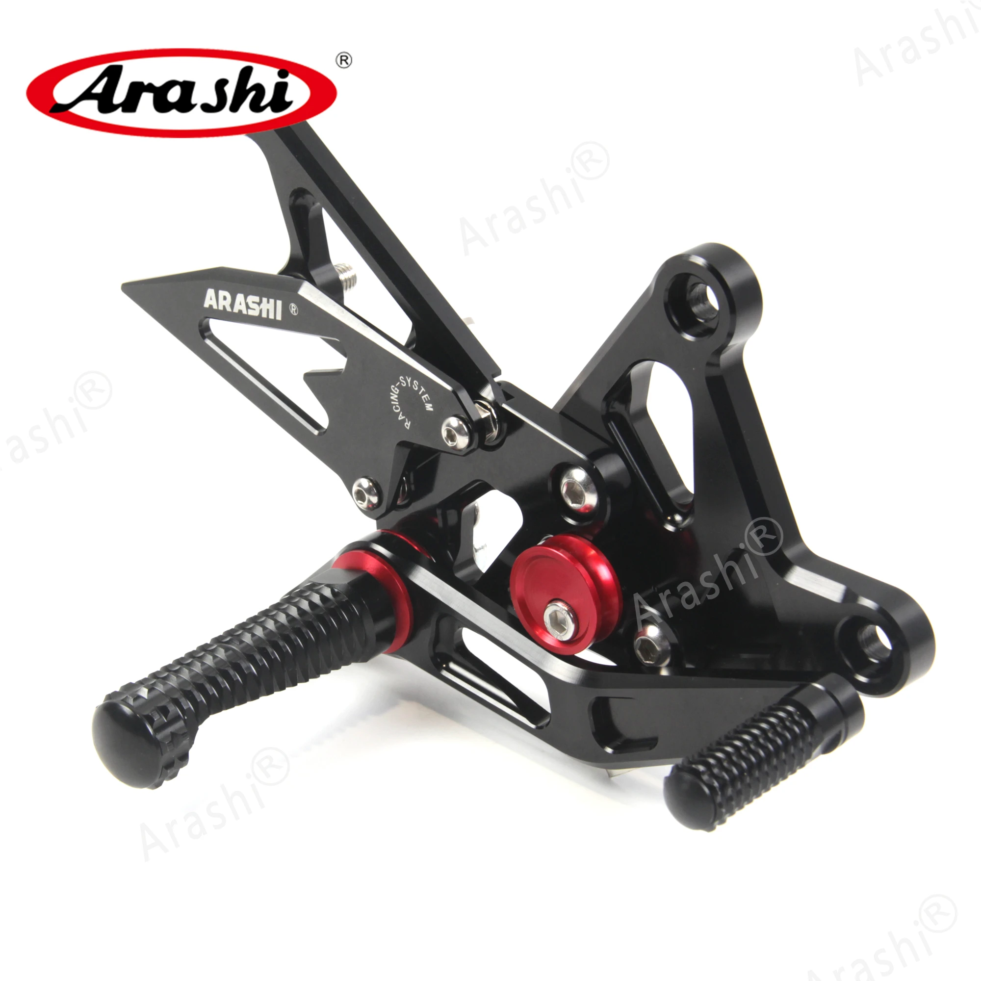 Arashi Rider подножки для KAWASAKI ZX6R ZX636 2005-2006 ЧПУ Регулируемые подножки Rearset NINJA ZX-6R ZX 6R ZX 636 2005 2006