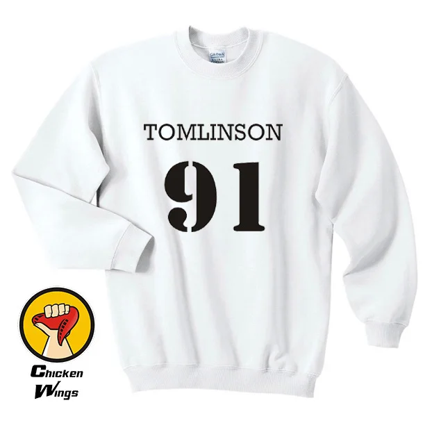 Louis Tomlinson 91 Sweatshirt One Direction 1D Crewneck Sweatshirt Unisex More Colors-C822