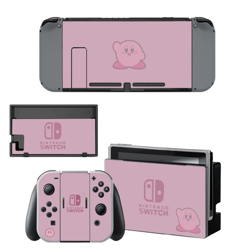 

VINYL SKIN STICKER Kirby DECAL COVER for Nintend Switch Console and Joy-Con Controlle